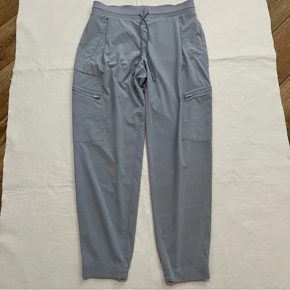 Athleta Go Far Travel Pants Blue Joggers - Picture 1 of 9